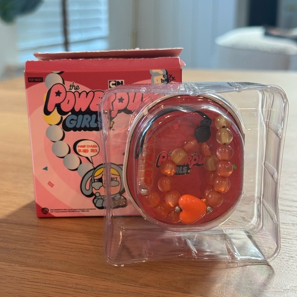 Pop Mart Crybaby Powerpuff Girls Phone Charm - Blossom - Picture 2 of 3